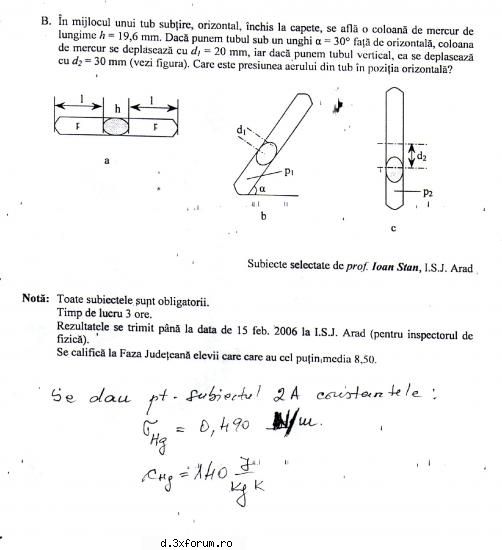 Subiecte Olimpiada Fizica - Mario - Diverse